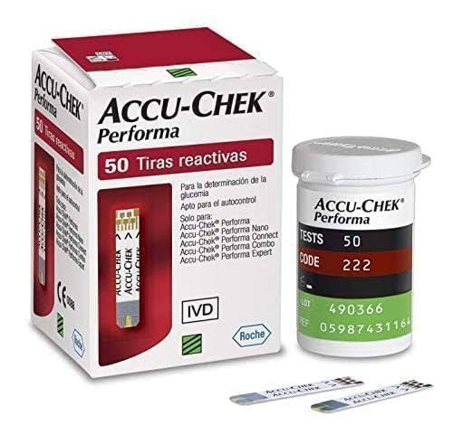 شرائط فحص سكر الدم أكيو-تشيك بيرفورما | Accu-Chek Performa Test Strips