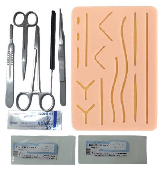 وسادة تدريب على خياطة الجروح من السيليكون | Silicone Suture Training Pad