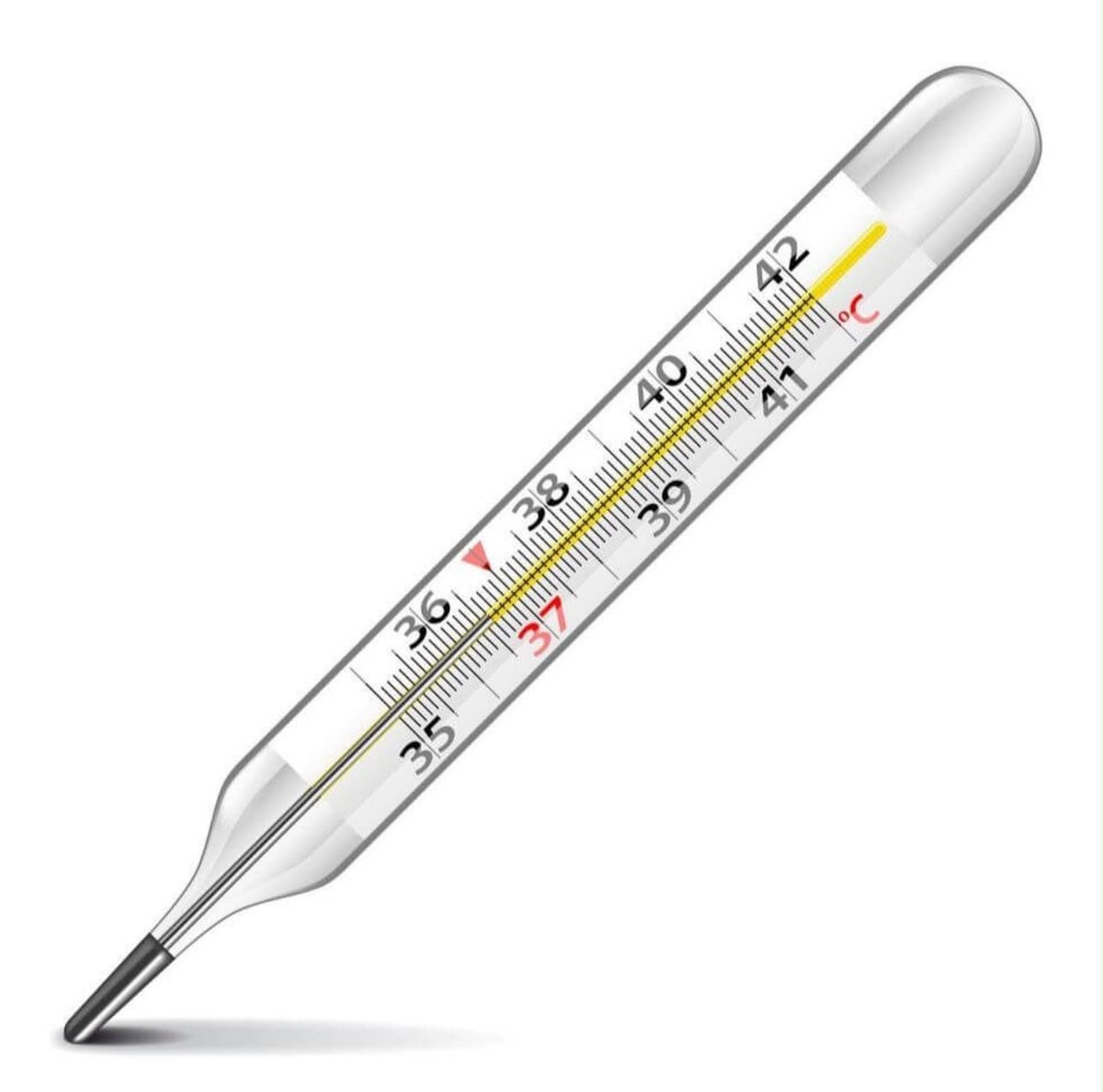 ميزان حرارة طبي زجاجي | Clinical Glass Thermometer