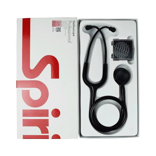 السماعة الطبية سبيريت بلاك إديشن الاحترافية | Spirit Black Edition Professional Stethoscope